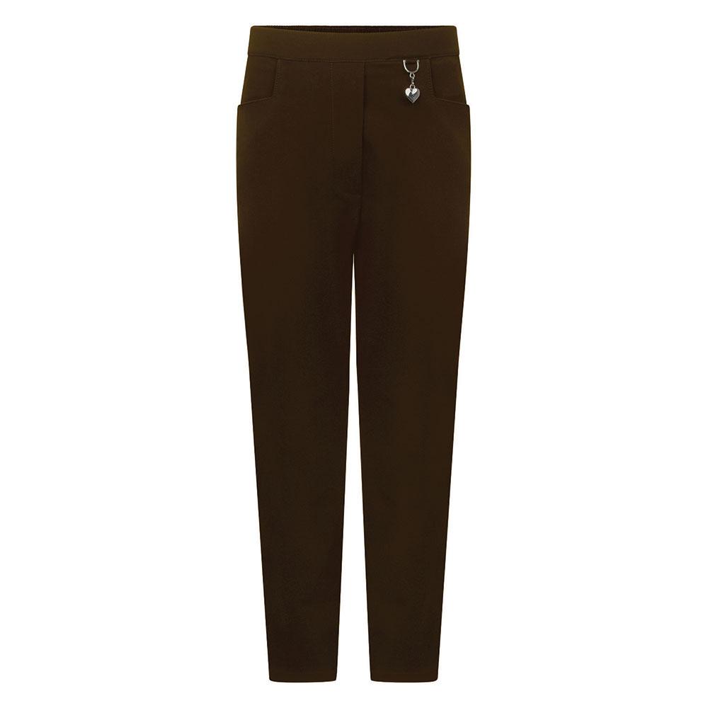 Girls - 2 Pocket Lycra Trousers - Schoolwear Centres | School Uniform Centres