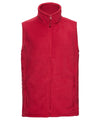 Classic Red - Outdoor fleece gilet Body Warmers Russell Europe Gilets and Bodywarmers, Jackets & Coats, Jackets - Fleece, Must Haves, Workwear Schoolwear Centres