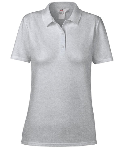 Mandarin Orange - Anvil women's double piqué polo Polos Last Chance to Buy Polos & Casual, Women's Fashion Schoolwear Centres