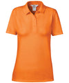 Mandarin Orange - Anvil women's double piqué polo Polos Last Chance to Buy Polos & Casual, Women's Fashion Schoolwear Centres