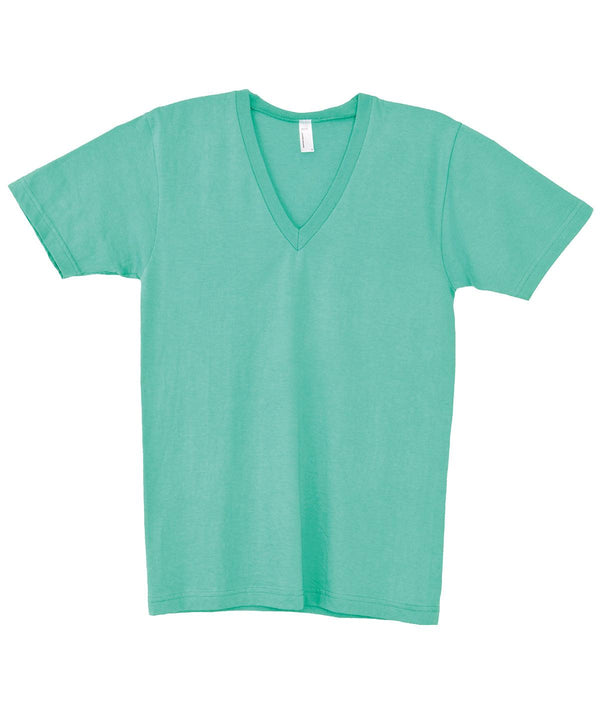 Mint - Fine Jersey short sleeve v-neck (2456) T-Shirts Last Chance to Buy T-Shirts & Vests Schoolwear Centres