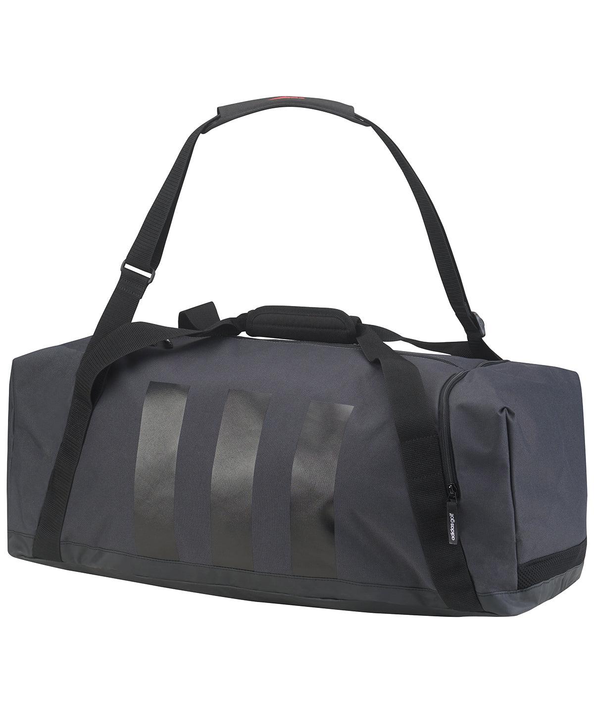 Dark Grey/Black/Scarlet - 3-Stripes medium duffle Bags adidas® Bags & Luggage, Exclusives, Sports & Leisure Schoolwear Centres