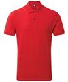 Cherry Red - Men's "infinity stretch" polo Polos Asquith & Fox Perfect for DTG print, Polos & Casual, Raladeal - Recently Added, Rebrandable Schoolwear Centres