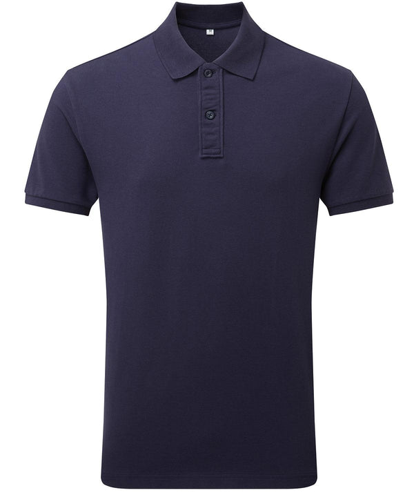 Navy - Men's "infinity stretch" polo Polos Asquith & Fox Perfect for DTG print, Polos & Casual, Raladeal - Recently Added, Rebrandable Schoolwear Centres