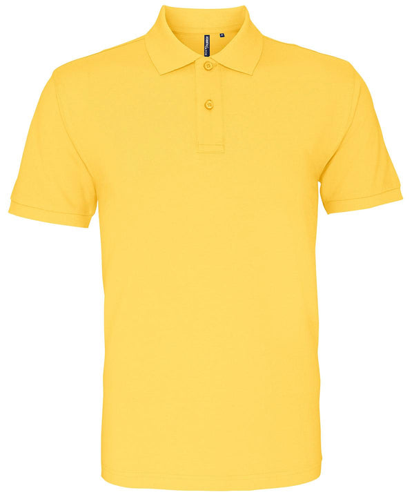 Mustard - Men's polo Polos Asquith & Fox 2022 Spring Edit, Hyperbrights and Neons, Must Haves, Perfect for DTG print, Plus Sizes, Polos & Casual, Raladeal - Recently Added, Sports & Leisure, Working From Home Schoolwear Centres