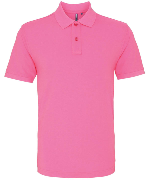 Neon Pink - Men's polo Polos Asquith & Fox 2022 Spring Edit, Hyperbrights and Neons, Must Haves, Perfect for DTG print, Plus Sizes, Polos & Casual, Raladeal - Recently Added, Sports & Leisure, Working From Home Schoolwear Centres
