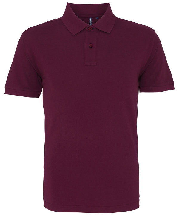 Plum - Men's polo Polos Asquith & Fox 2022 Spring Edit, Hyperbrights and Neons, Must Haves, Perfect for DTG print, Plus Sizes, Polos & Casual, Raladeal - Recently Added, Sports & Leisure, Working From Home Schoolwear Centres