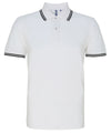 Men's classic fit tipped polo