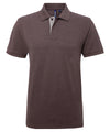 Men's classic fit contrast polo