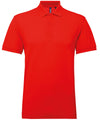 Cherry Red - Men’s polycotton blend polo Polos Asquith & Fox Hyperbrights and Neons, Must Haves, Perfect for DTG print, Plus Sizes, Polos & Casual, Resortwear, Sports & Leisure Schoolwear Centres