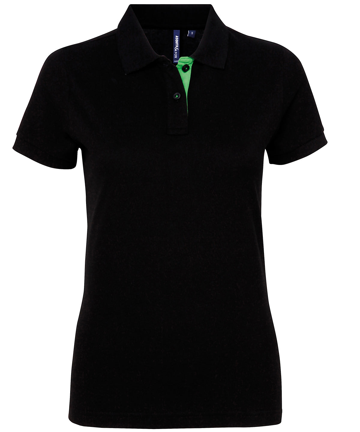 Women's contrast polo