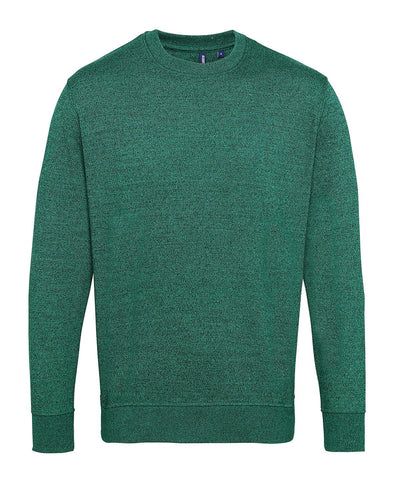Kelly/Black - Men's twisted yarn sweatshirt Sweatshirts Asquith & Fox Plus Sizes, Sweatshirts Schoolwear Centres