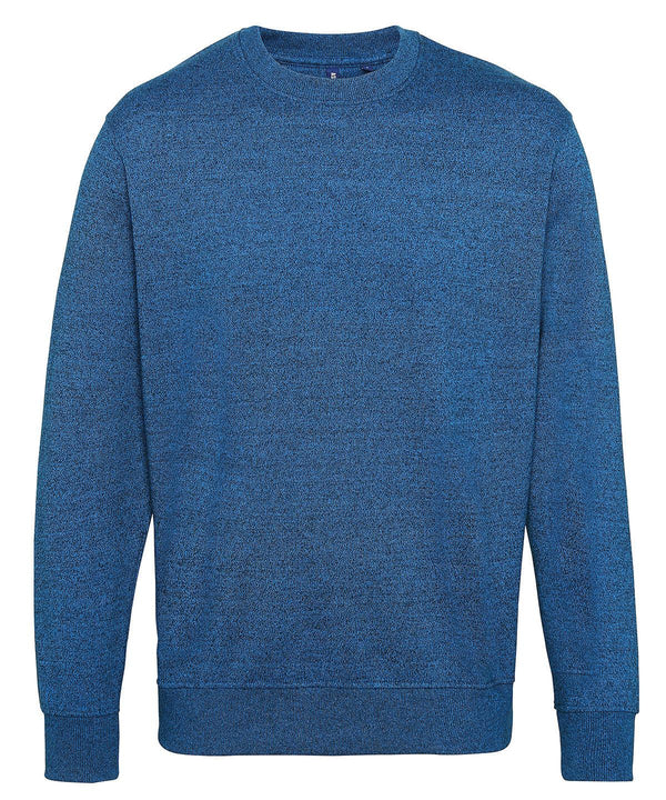 Sapphire/Black - Men's twisted yarn sweatshirt Sweatshirts Asquith & Fox Plus Sizes, Sweatshirts Schoolwear Centres