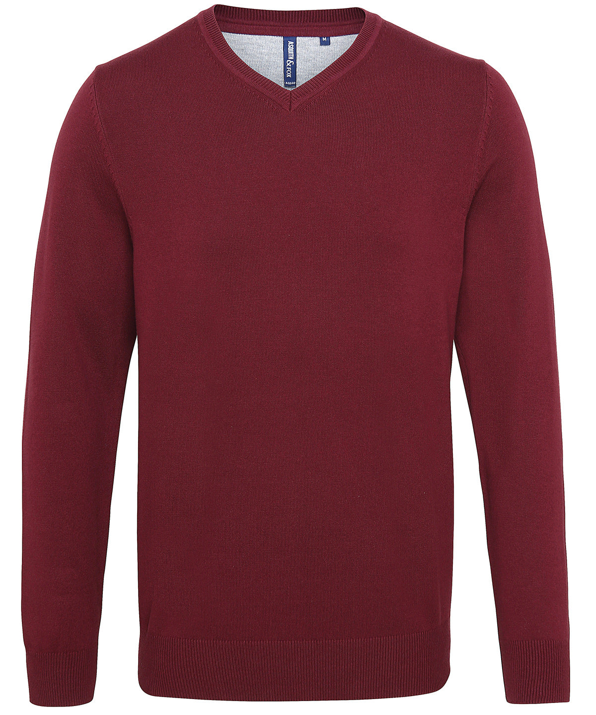 Men's cotton blend v-neck sweater