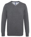 Men's cotton blend v-neck sweater