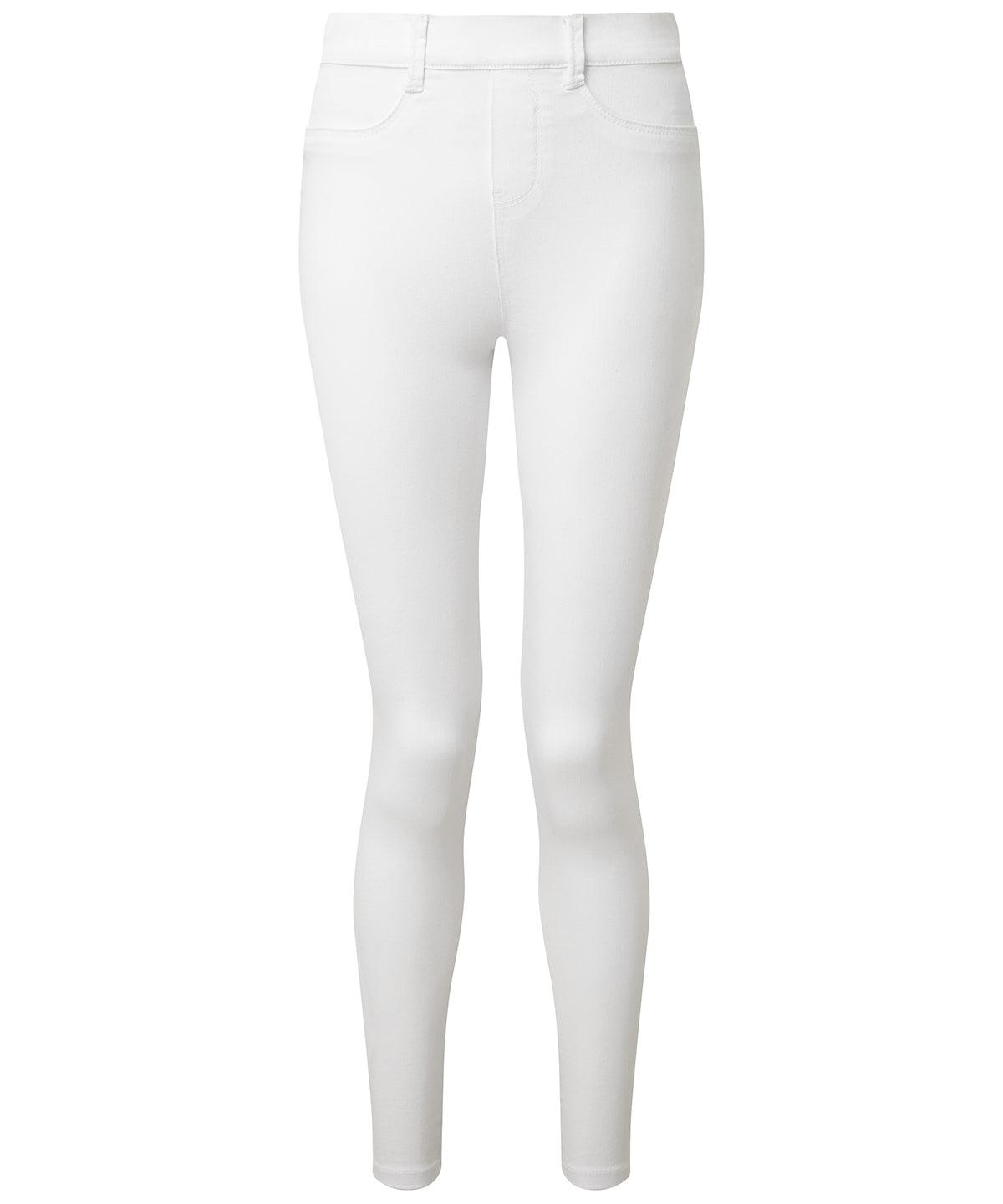 White - Women's jeggings Trousers Asquith & Fox Rebrandable, Trousers & Shorts, Women's Fashion Schoolwear Centres