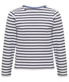 Kids Marinière coastal long sleeve tee