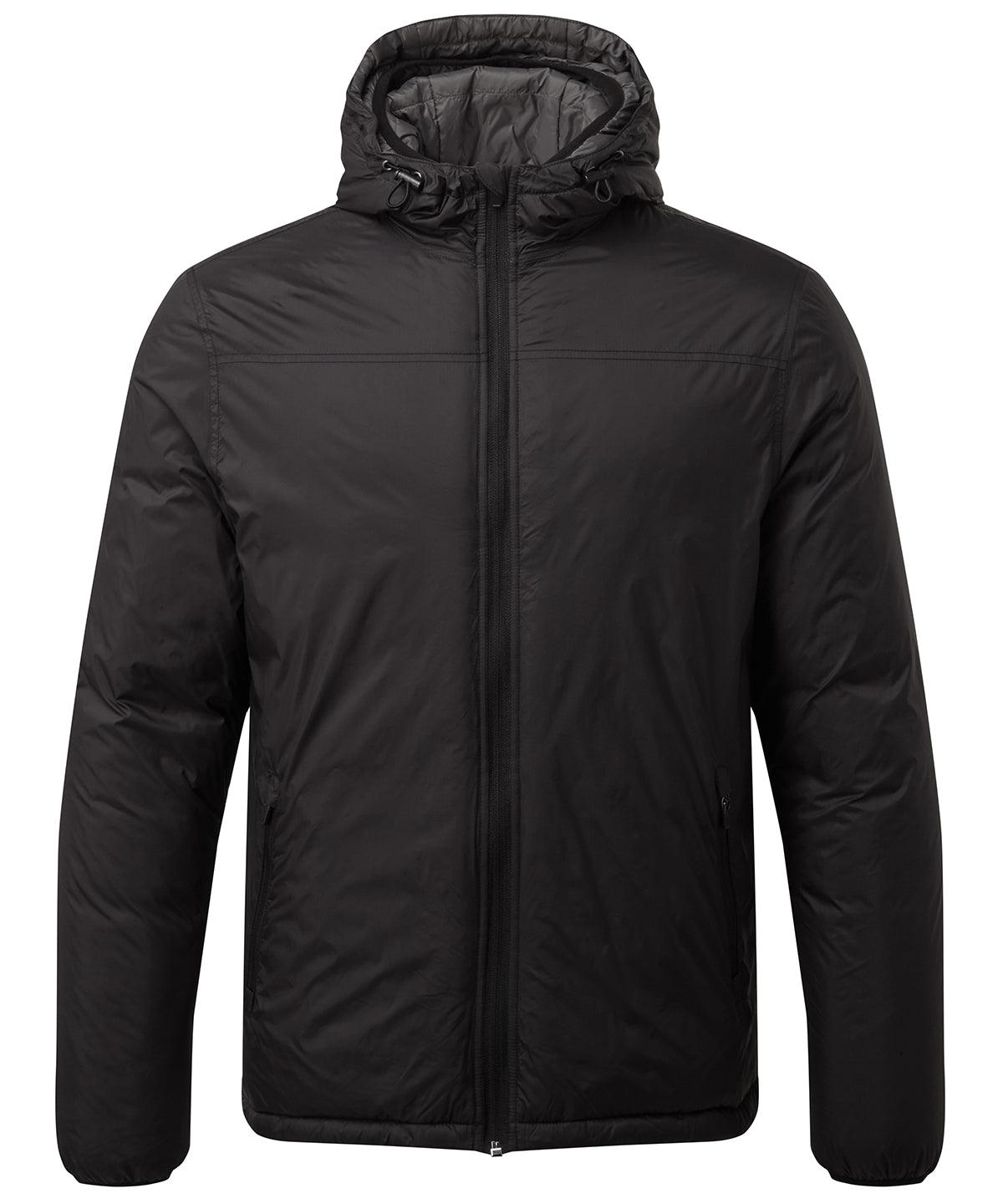 Black/Charcoal - Men's padded wind jacket Jackets Asquith & Fox Jackets & Coats, Raladeal - Recently Added, Rebrandable Schoolwear Centres