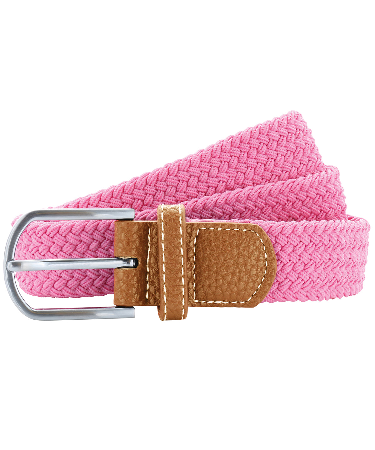 Braid stretch belt