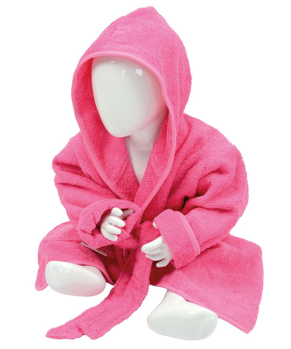 Pink - ARTG® Babiezz® hooded bathrobe Robes A&R Towels Baby & Toddler, Gifting & Accessories, Homewares & Towelling, Must Haves Schoolwear Centres