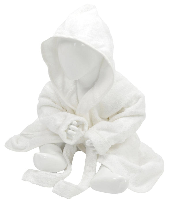 White - ARTG® Babiezz® hooded bathrobe Robes A&R Towels Baby & Toddler, Gifting & Accessories, Homewares & Towelling, Must Haves Schoolwear Centres