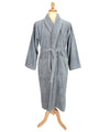 Anthracite Grey - ARTG® Bath robe with shawl collar Robes A&R Towels Gifting & Accessories, Homewares & Towelling, Must Haves Schoolwear Centres