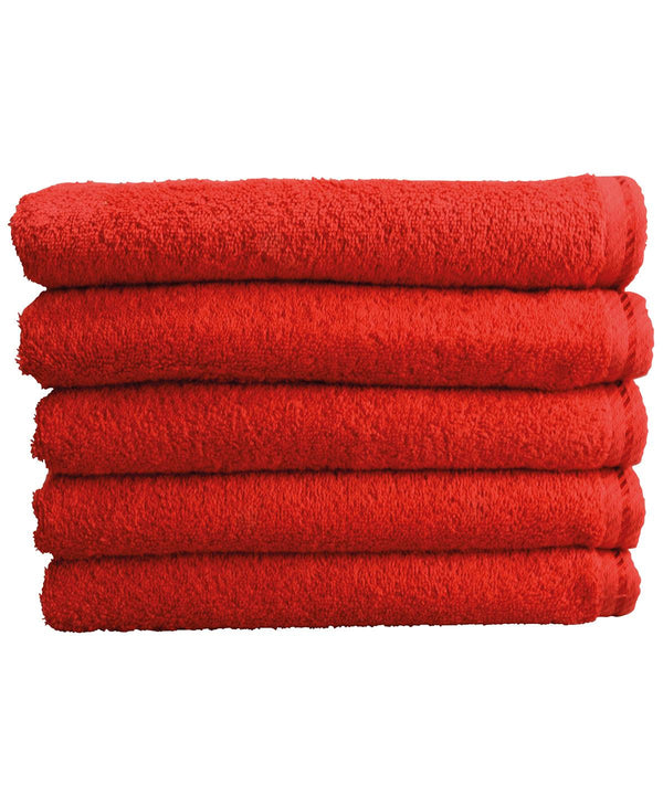 Fire Red - ARTG® Hand towel Towels A&R Towels Gifting & Accessories, Homewares & Towelling Schoolwear Centres