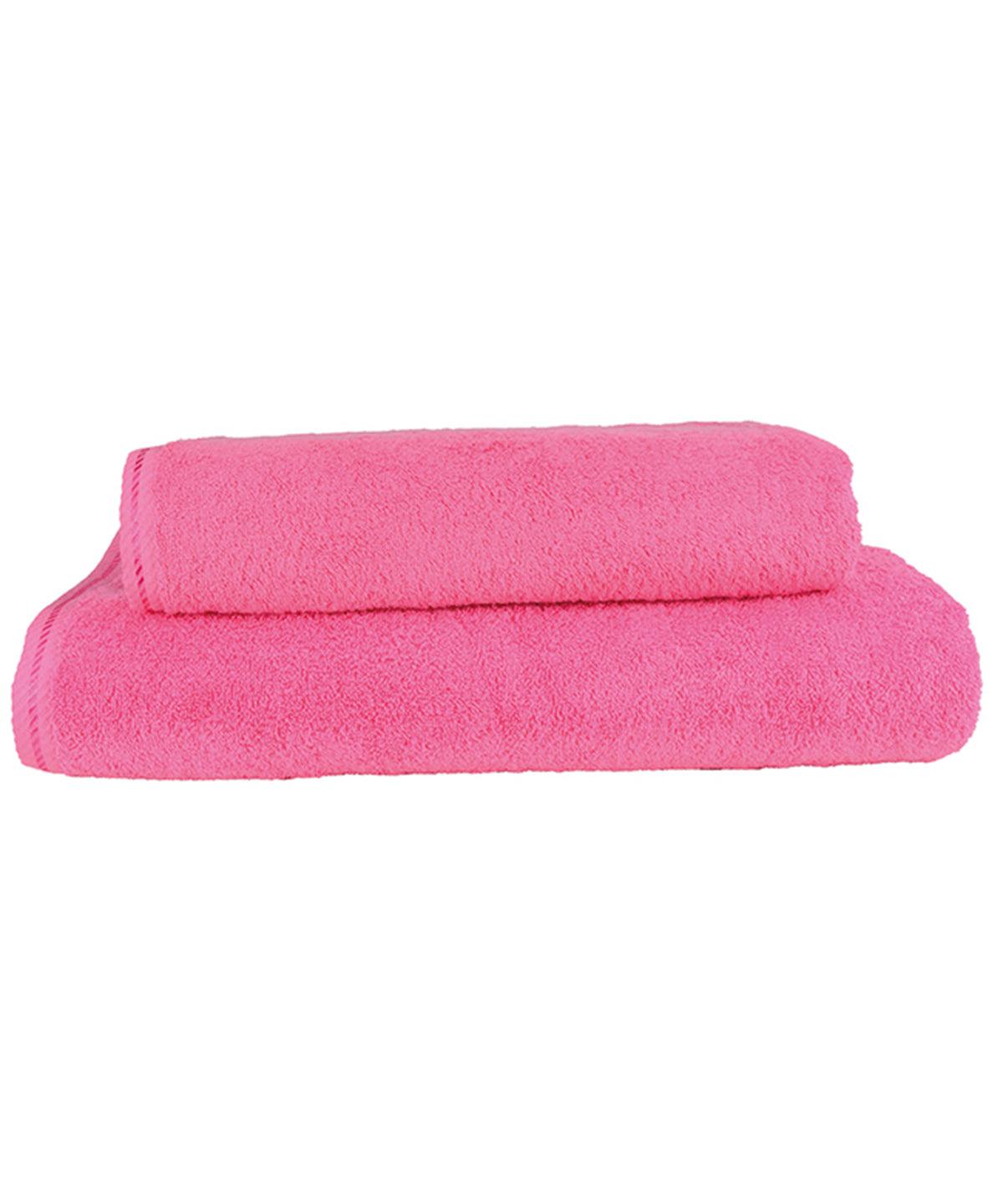 Pink - ARTG® Bath towel Towels A&R Towels Homewares & Towelling Schoolwear Centres