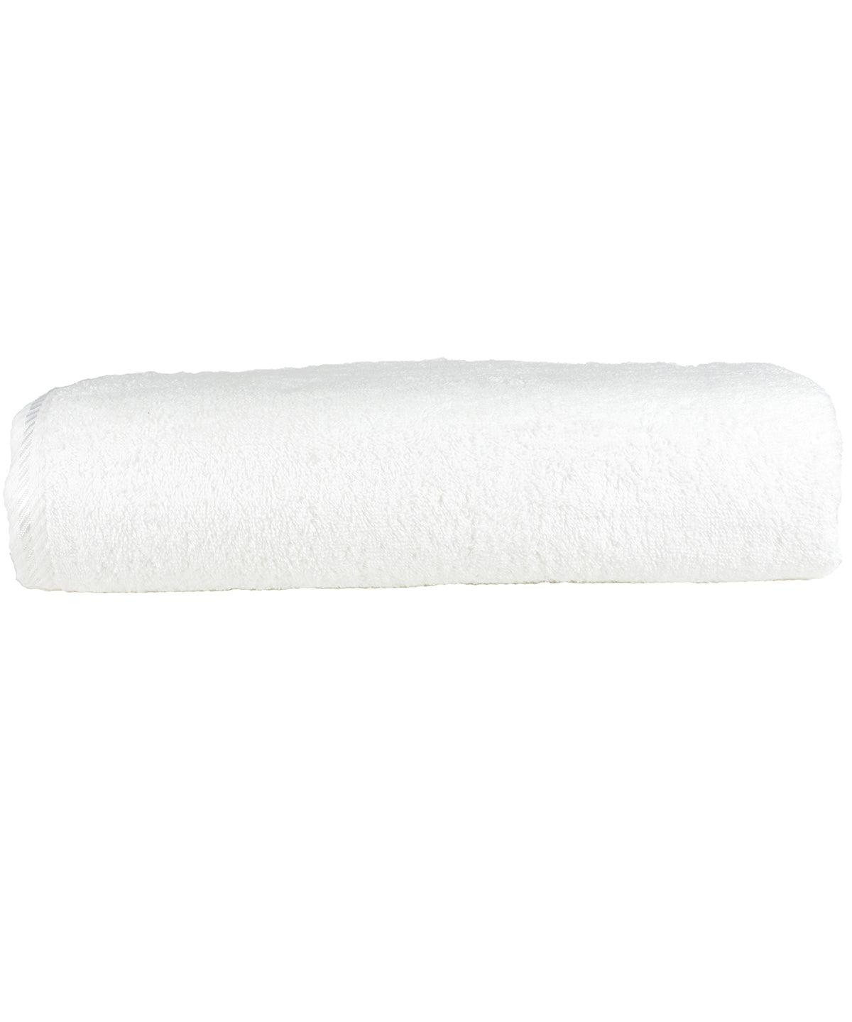 White - ARTG® Big towel Towels A&R Towels Gifting & Accessories, Homewares & Towelling, Resortwear Schoolwear Centres