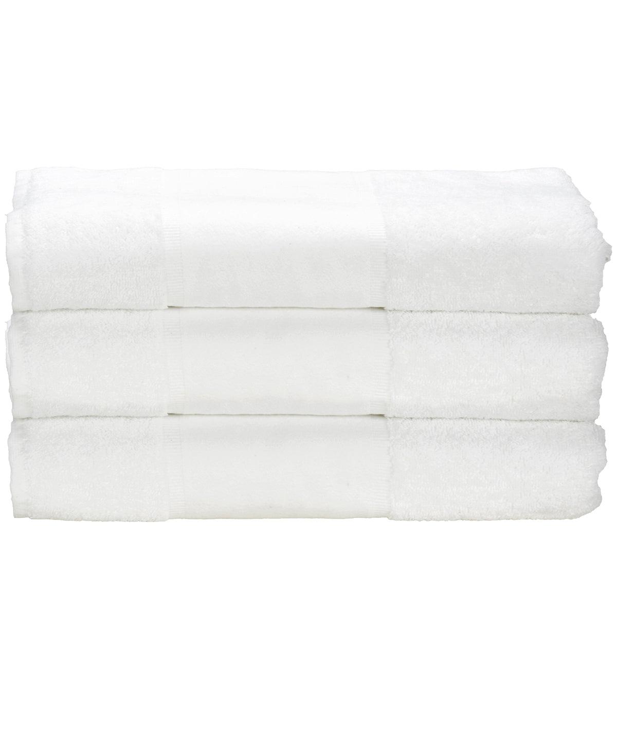 White - ARTG® PRINT-Me® hand towel Towels A&R Towels Homewares & Towelling, Must Haves Schoolwear Centres