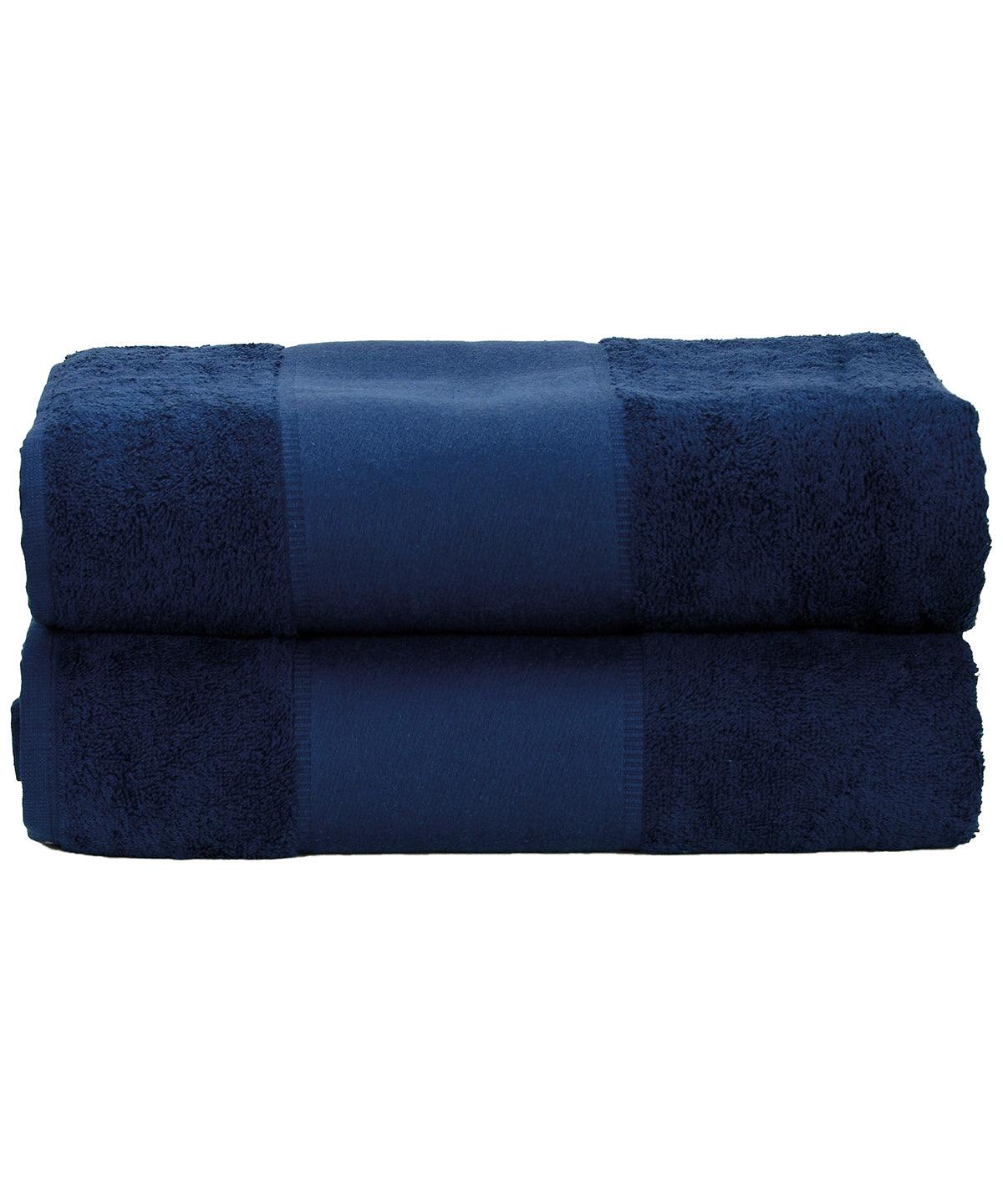 French Navy - ARTG® PRINT-Me® bath towel Towels A&R Towels Homewares & Towelling, Must Haves Schoolwear Centres