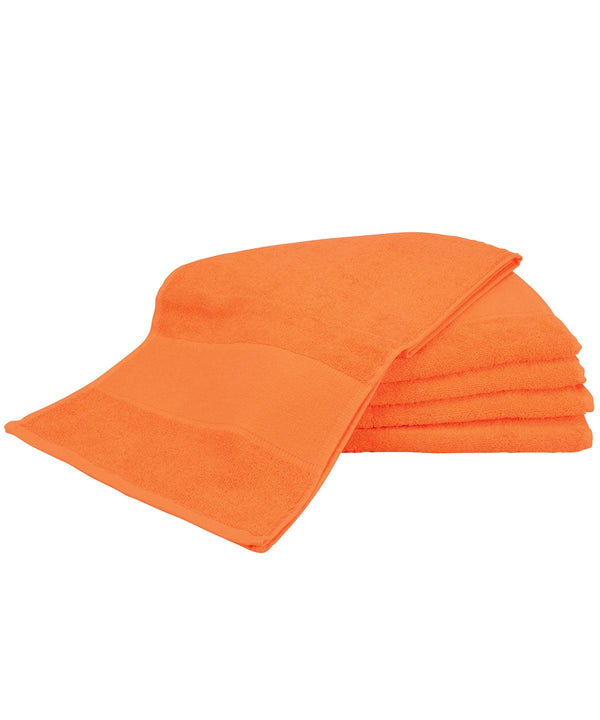 Bright Orange - ARTG® PRINT-Me® sport towel Towels A&R Towels Gifting & Accessories, Homewares & Towelling Schoolwear Centres