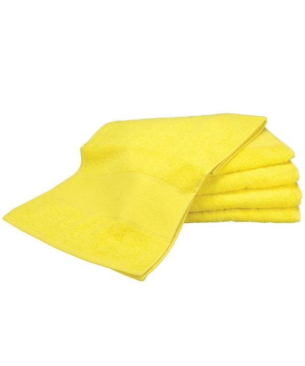 Bright Yellow - ARTG® PRINT-Me® sport towel Towels A&R Towels Gifting & Accessories, Homewares & Towelling Schoolwear Centres