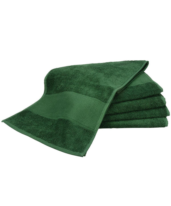 Dark Green - ARTG® PRINT-Me® sport towel Towels A&R Towels Gifting & Accessories, Homewares & Towelling Schoolwear Centres