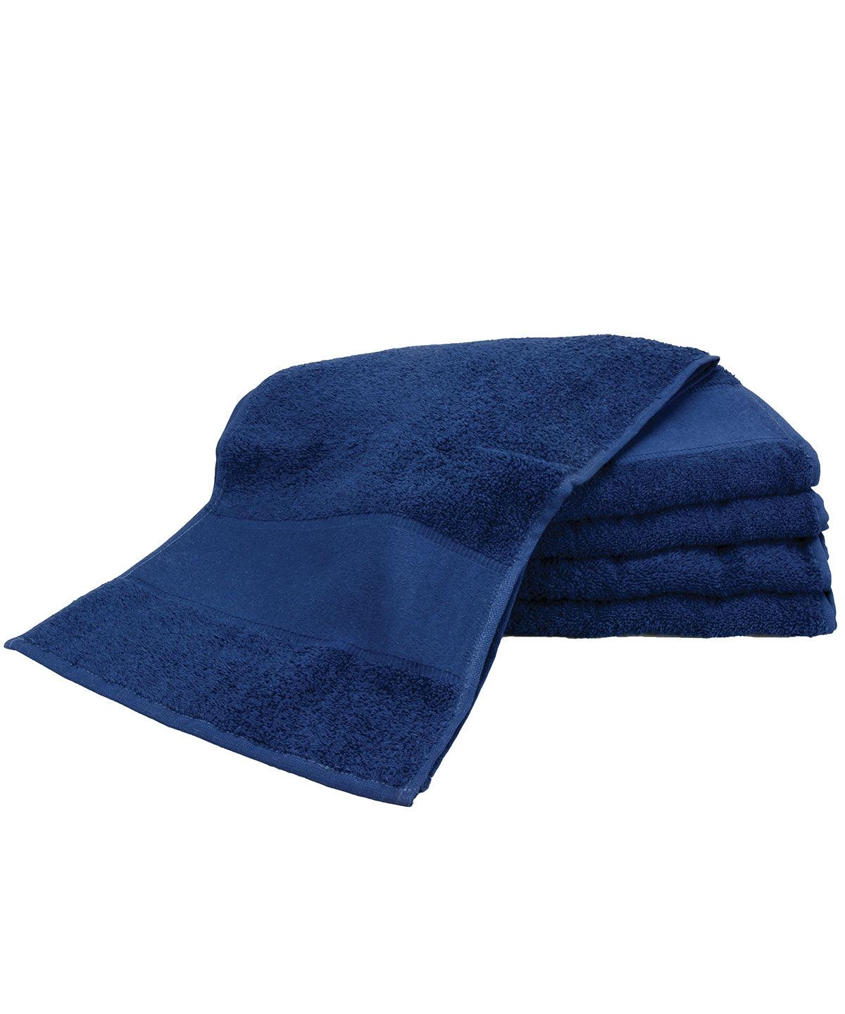 French Navy - ARTG® PRINT-Me® sport towel Towels A&R Towels Gifting & Accessories, Homewares & Towelling Schoolwear Centres