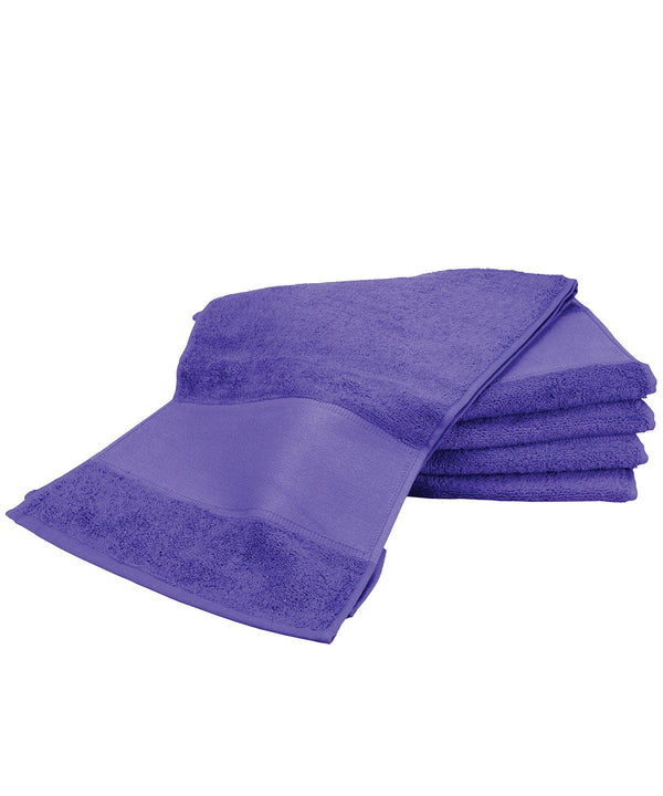 Purple - ARTG® PRINT-Me® sport towel Towels A&R Towels Gifting & Accessories, Homewares & Towelling Schoolwear Centres