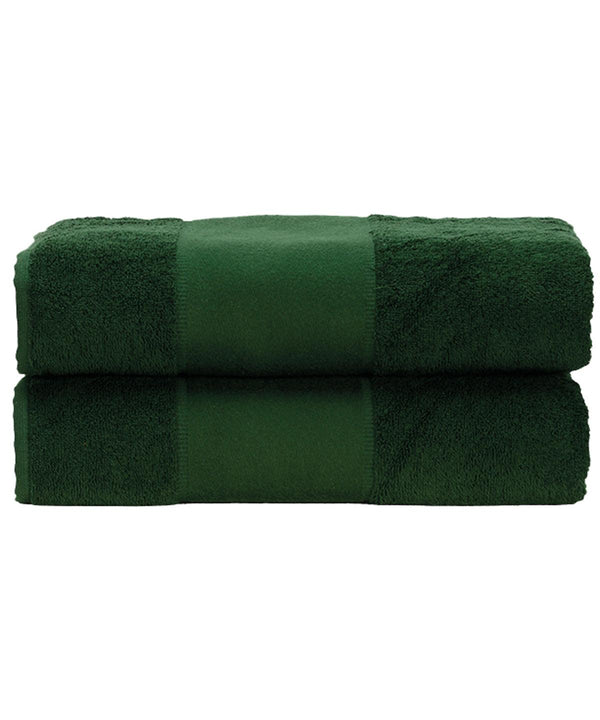 Dark Green - ARTG® PRINT-Me® guest towel Towels A&R Towels Gifting & Accessories, Homewares & Towelling Schoolwear Centres