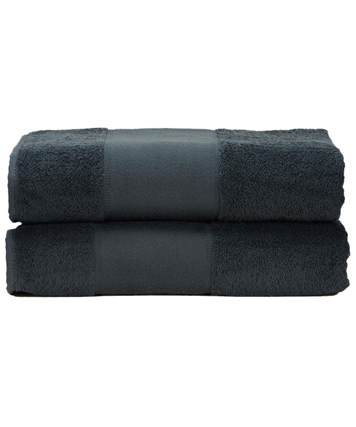 Graphite - ARTG® PRINT-Me® guest towel Towels A&R Towels Gifting & Accessories, Homewares & Towelling Schoolwear Centres