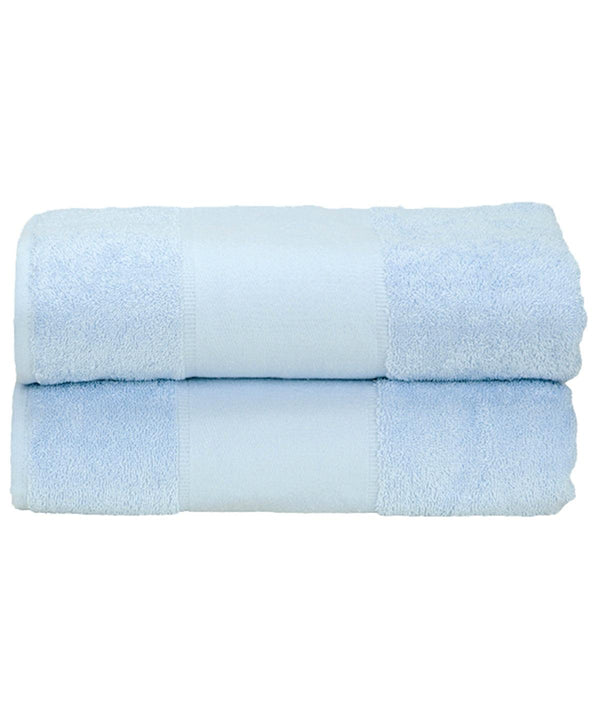 Light Blue - ARTG® PRINT-Me® guest towel Towels A&R Towels Gifting & Accessories, Homewares & Towelling Schoolwear Centres