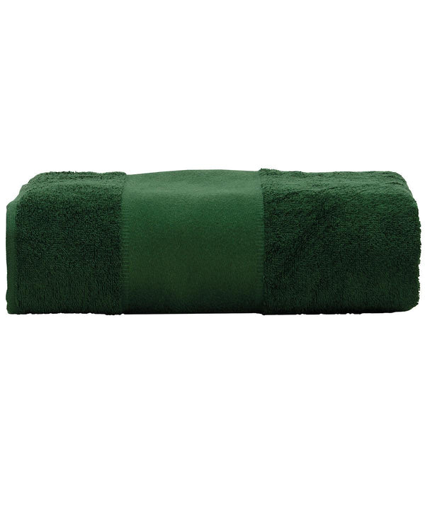 Dark Green - ARTG® PRINT-Me® big towel Towels A&R Towels Homewares & Towelling Schoolwear Centres