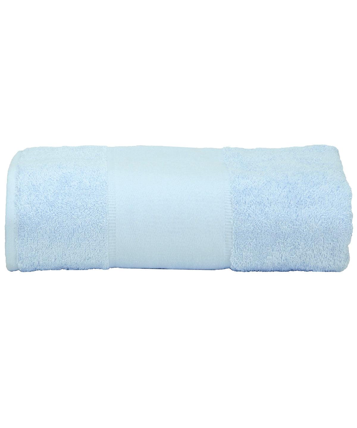Light Blue - ARTG® PRINT-Me® big towel Towels A&R Towels Homewares & Towelling Schoolwear Centres