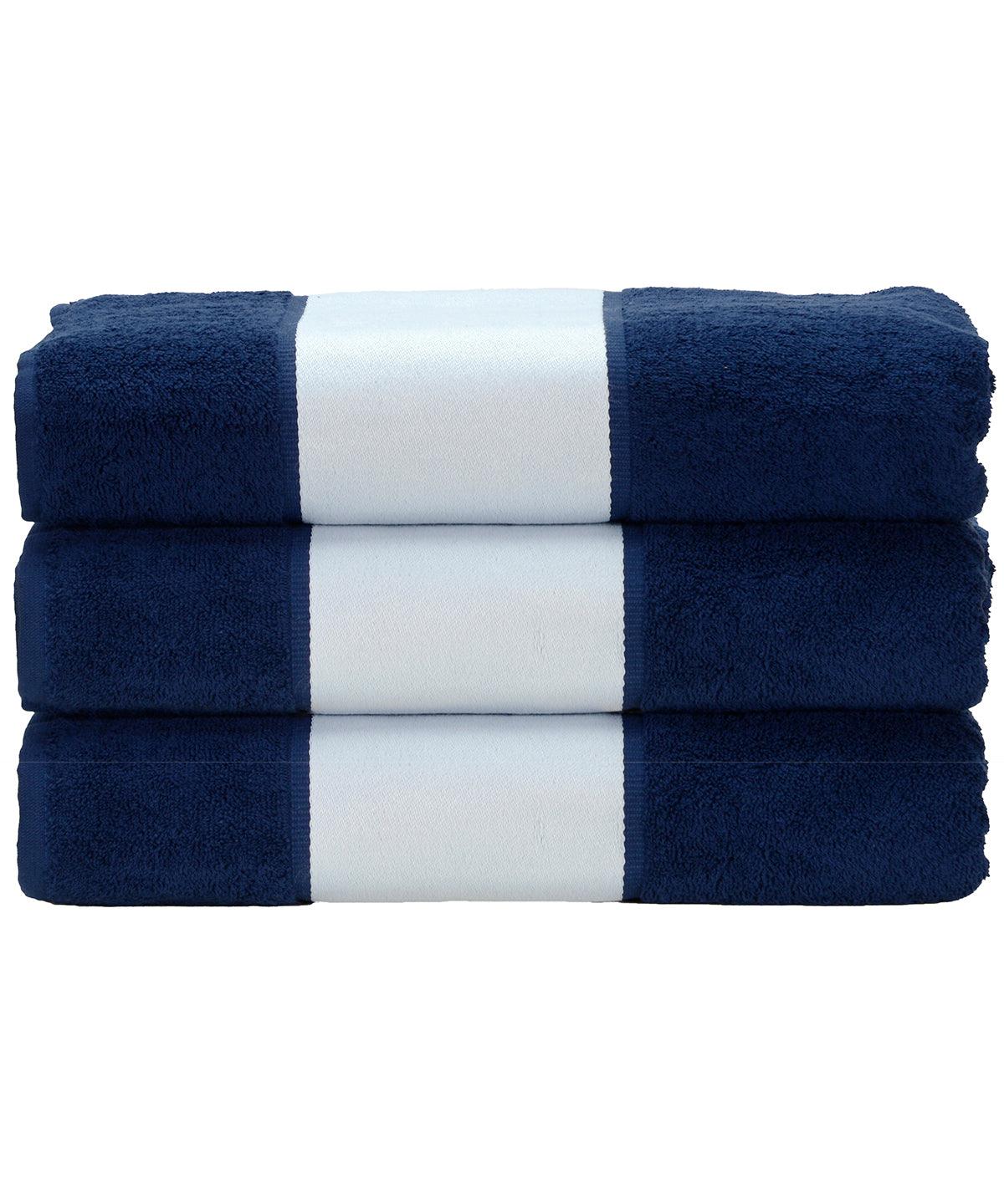 French Navy - ARTG® SUBLI-Me® hand towel Towels A&R Towels Gifting & Accessories, Homewares & Towelling, Sublimation Schoolwear Centres