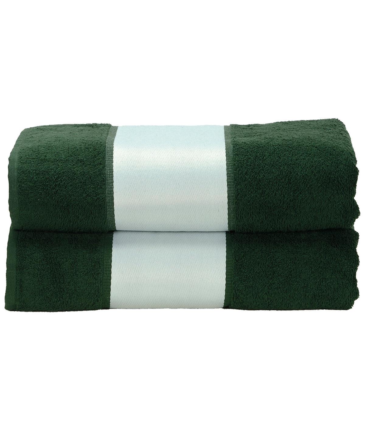 Dark Green - ARTG® SUBLI-Me® bath towel Towels A&R Towels Homewares & Towelling, Sublimation Schoolwear Centres