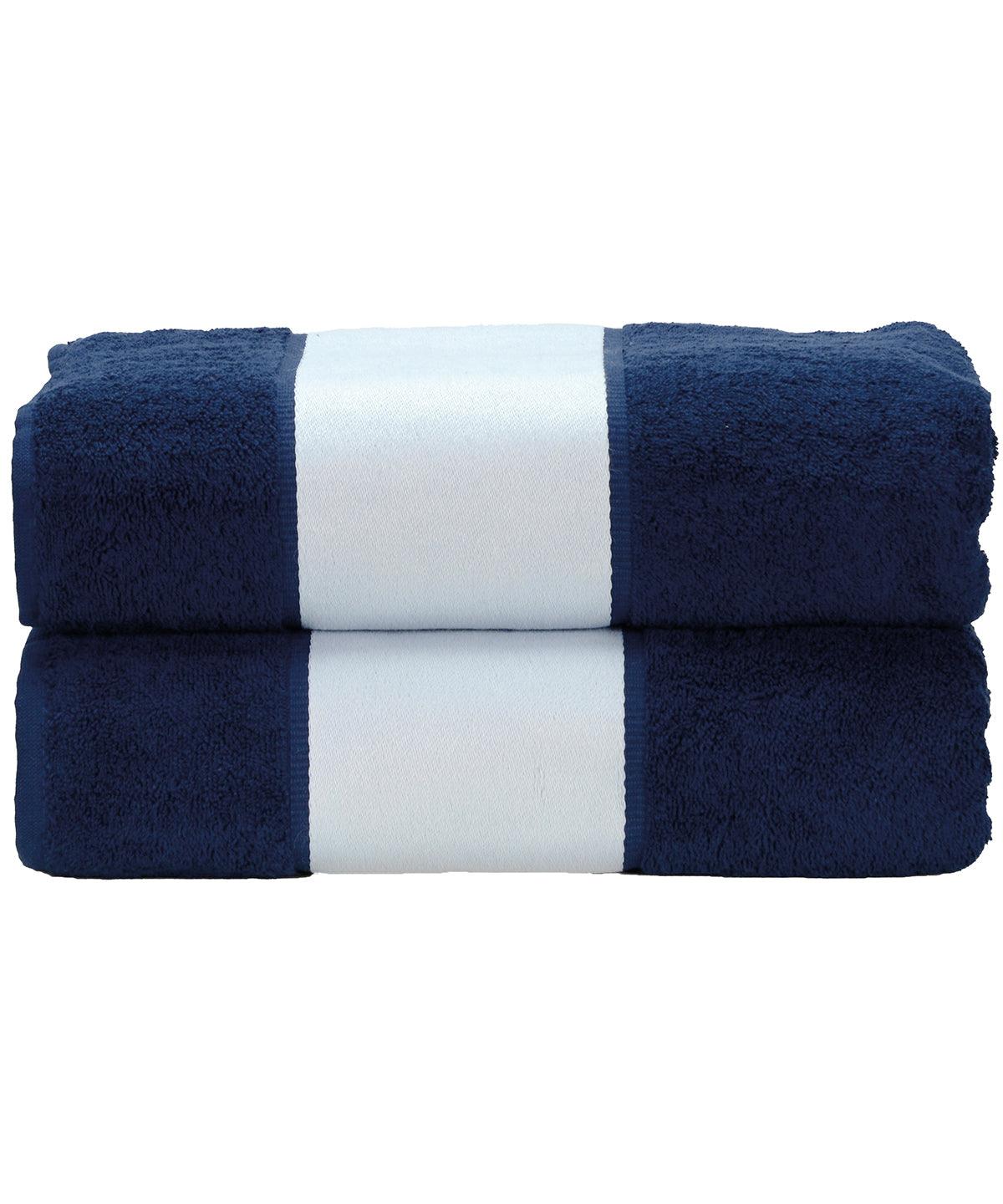 French Navy - ARTG® SUBLI-Me® bath towel Towels A&R Towels Homewares & Towelling, Sublimation Schoolwear Centres