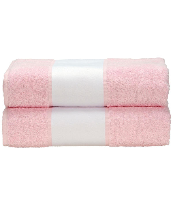 Light Pink - ARTG® SUBLI-Me® bath towel Towels A&R Towels Homewares & Towelling, Sublimation Schoolwear Centres