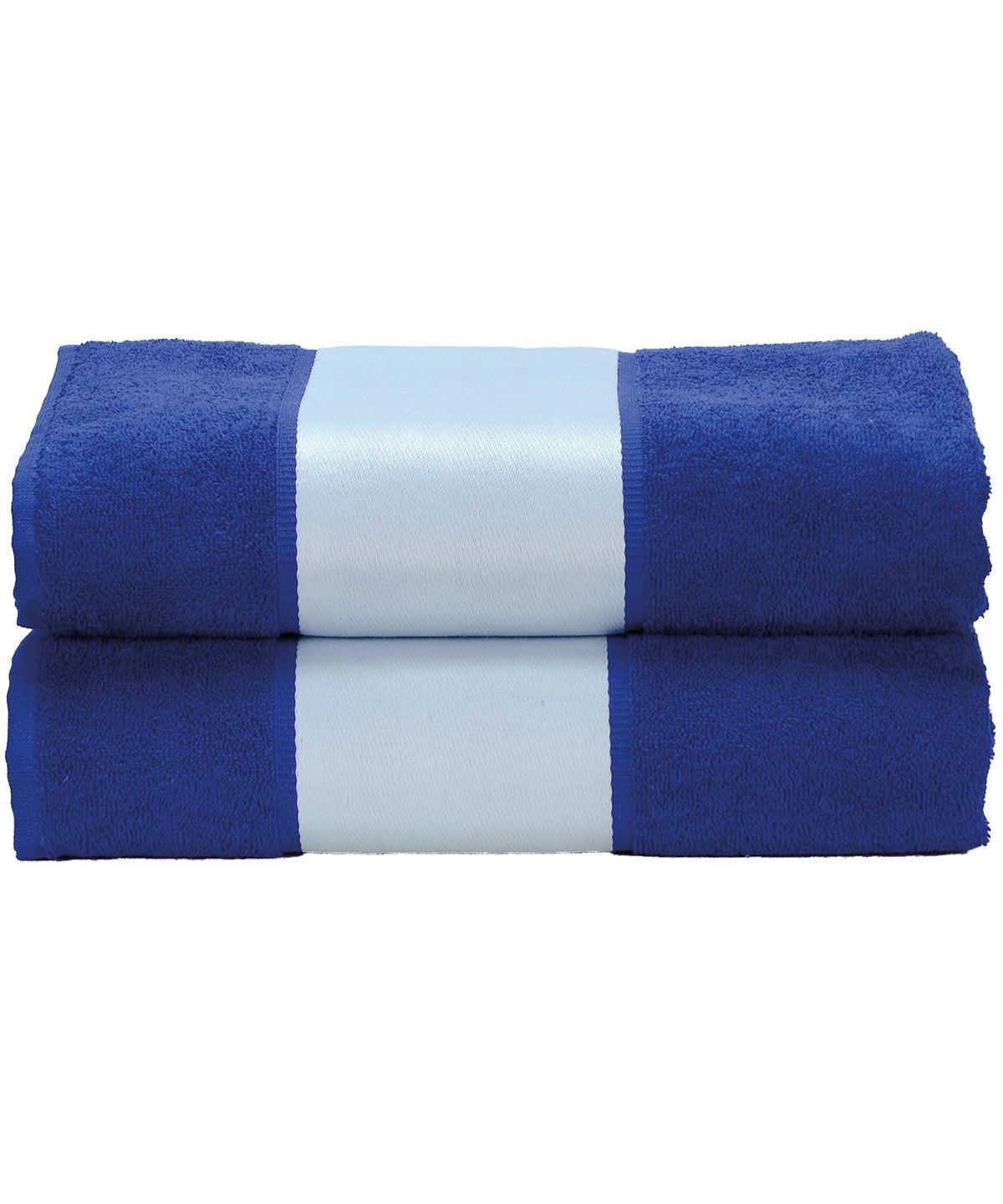 True Blue - ARTG® SUBLI-Me® bath towel Towels A&R Towels Homewares & Towelling, Sublimation Schoolwear Centres