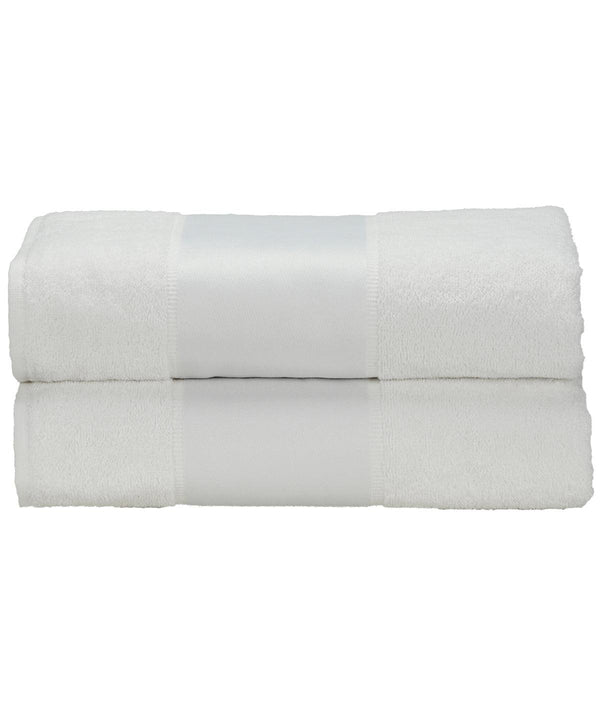 White - ARTG® SUBLI-Me® bath towel Towels A&R Towels Homewares & Towelling, Sublimation Schoolwear Centres