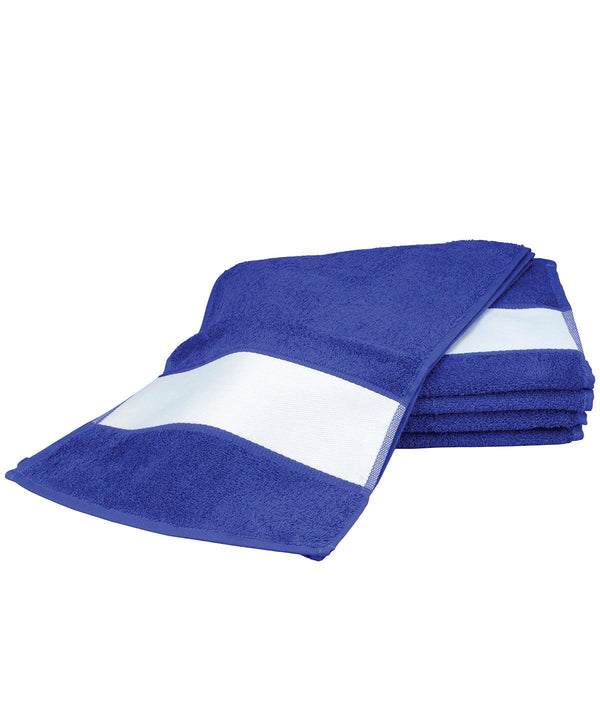 True Blue - ARTG® SUBLI-Me® sport towel Towels A&R Towels Gifting & Accessories, Homewares & Towelling, Sublimation Schoolwear Centres