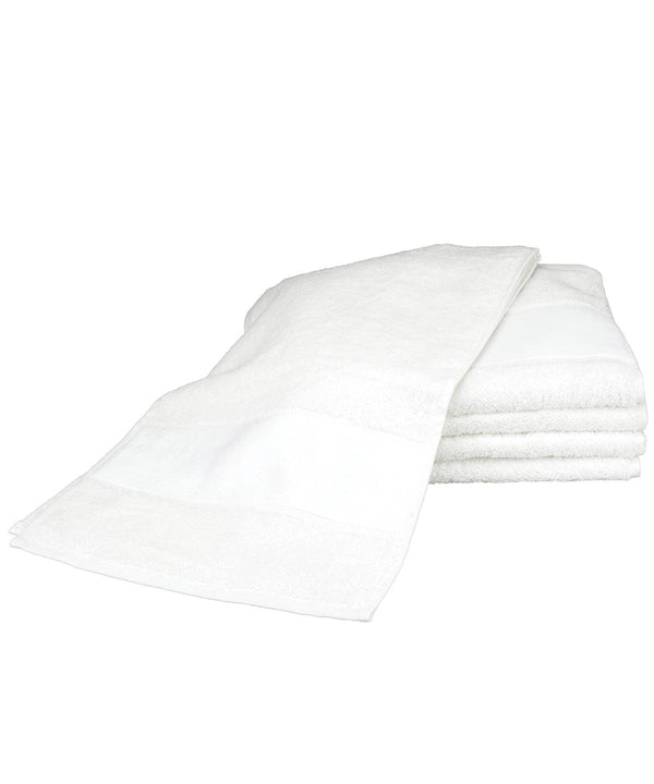 White - ARTG® SUBLI-Me® sport towel Towels A&R Towels Gifting & Accessories, Homewares & Towelling, Sublimation Schoolwear Centres