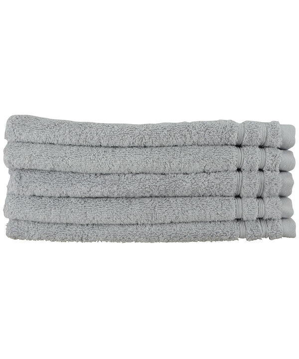 Grey - ARTG® Organic guest towel Towels A&R Towels Gifting & Accessories, Homewares & Towelling, Must Haves, Organic & Conscious Schoolwear Centres